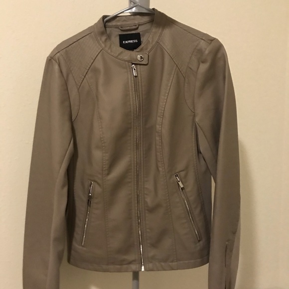*Express* Leather Jacket - Picture 2 of 5